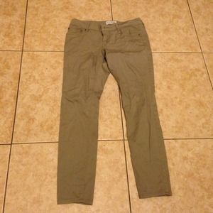 Tan jeans from express