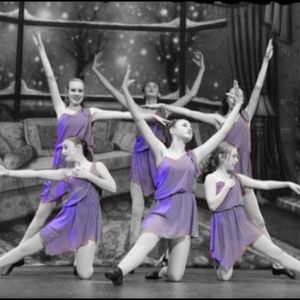 A light purple dance uniform, with built in shorts
