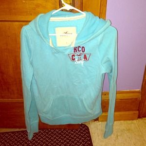 turquoise blue HCO hoodie