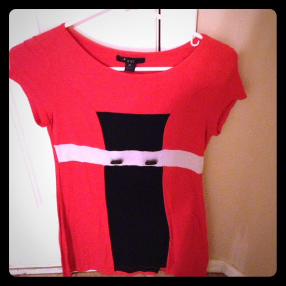 Mod orange dress