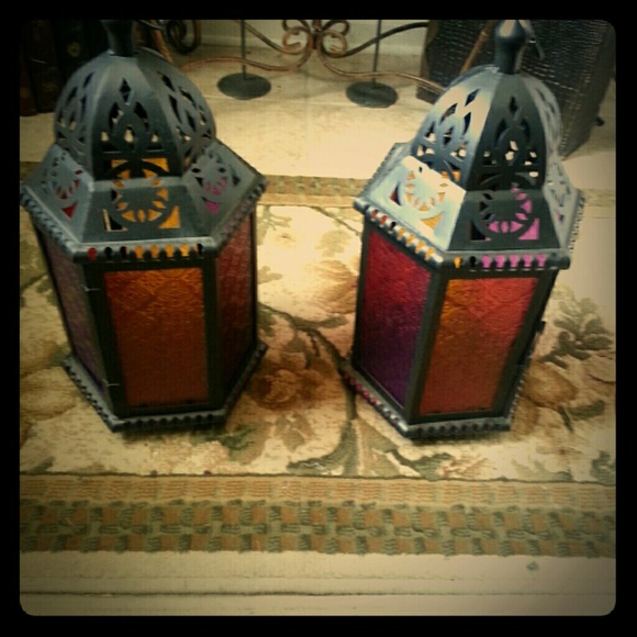 Lanterns used for decorative purposes