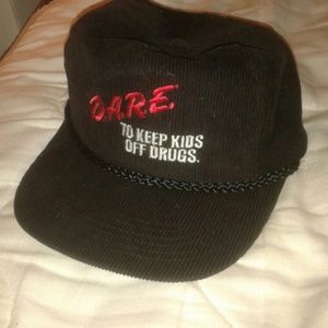 Vintage D.A.R.E. snap back