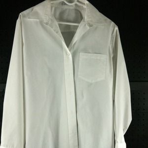 Foxcroft Dress Shirts one white and one pink