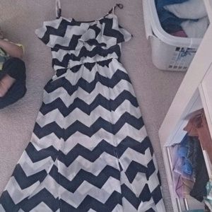 Women's zig zag dress