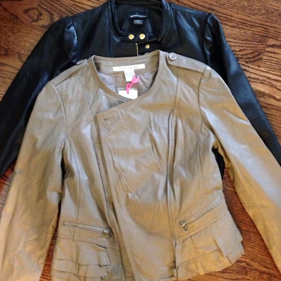 "Ready for Fall"Never been worn leather jackets!