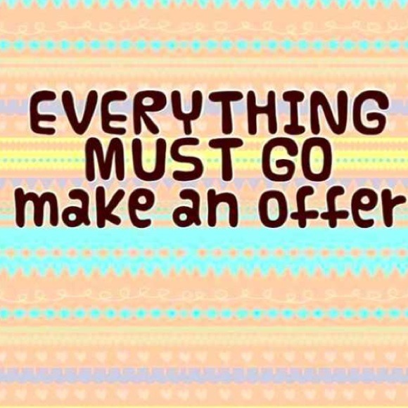 Everything must go!! Willing to negotiate + bundle