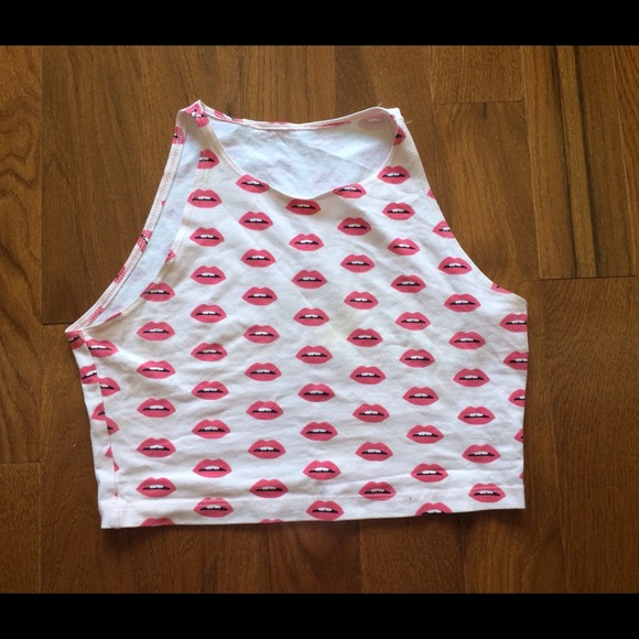American Apparel crop top