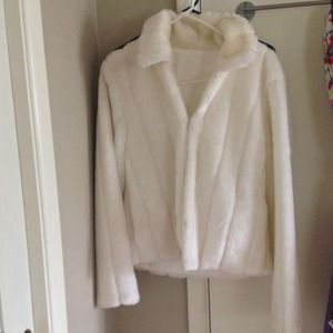 Faux fur jacket