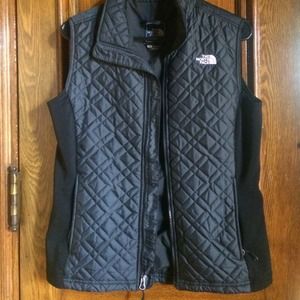 North Face quilted vest