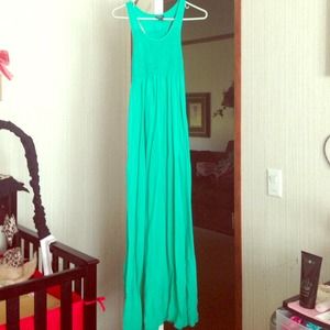 Long teal colored dress from Rue 21!