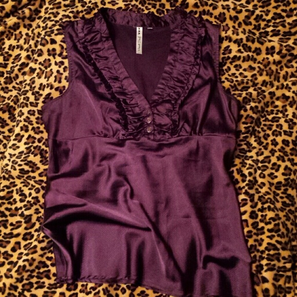 XL Purple Blouse