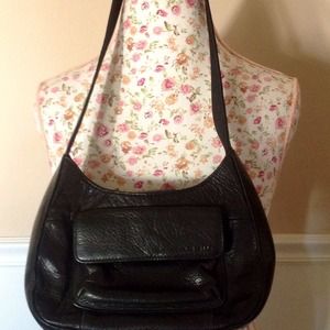 Fossil Black Leather Purse