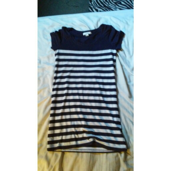 Forever 21 striped N-blue Size Medium