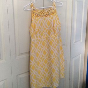 Lilly Pulitzer Yellow Dress