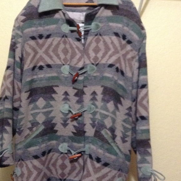 Jackets & Blazers - Great southwestern print coat