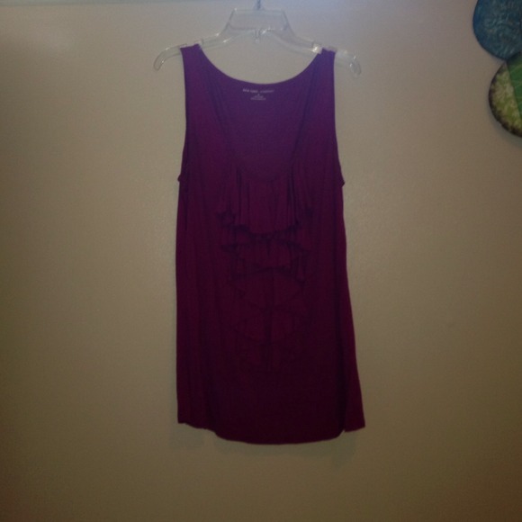 New York & Company Ruffle Tank