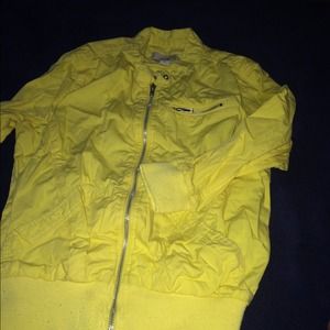 Yellow forever 21 jacket