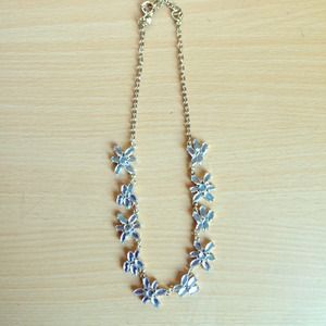 Price Reduced!! J. Crew Flower necklace