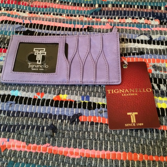 Purple Leather Wallet