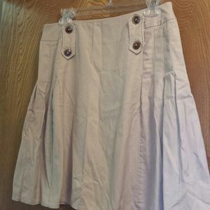 Tan a line skirt