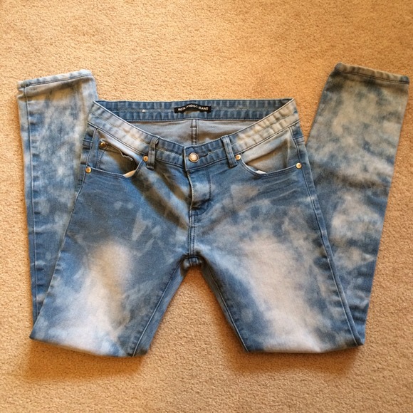 ❌Bundled❌ Blue and White Skinnies - Picture 2 of 2