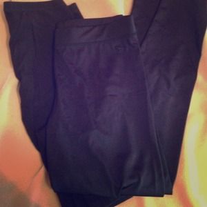 2 pair of black yoga leggings