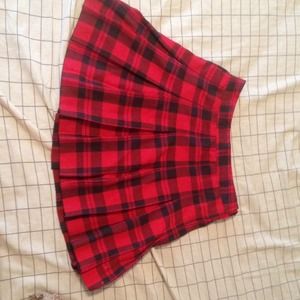 Plaid Skirt
