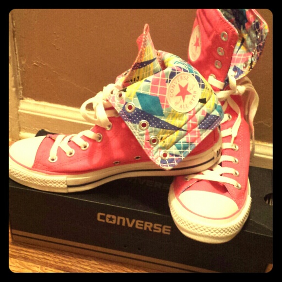 Converse Shoes - Hot pink converse allstars