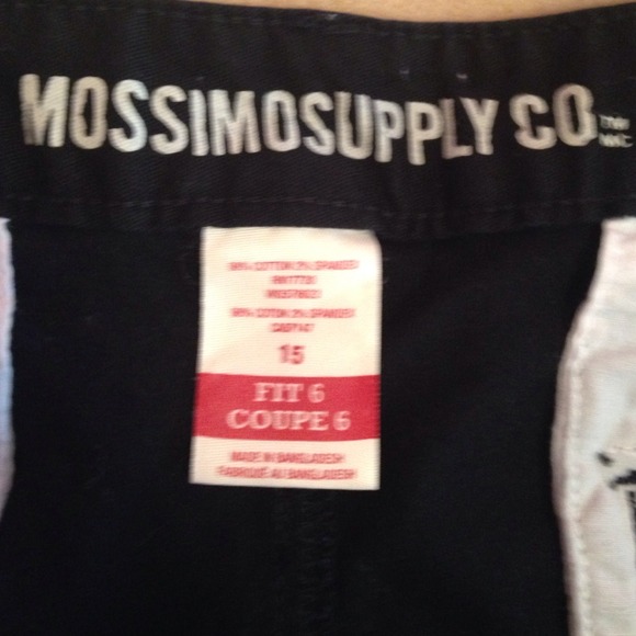 Black work shorts