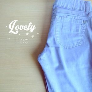 Lilac Skinny Jeans