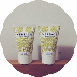 Versace Yellow Diamond Body Gel and Body Lotion.