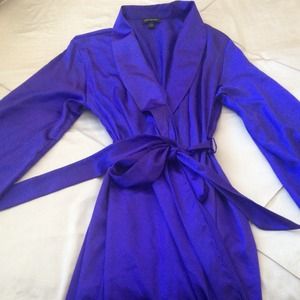 Purple robe.