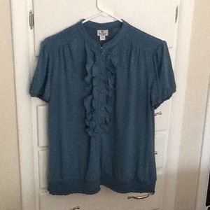 Worthington Ruffled Blouse