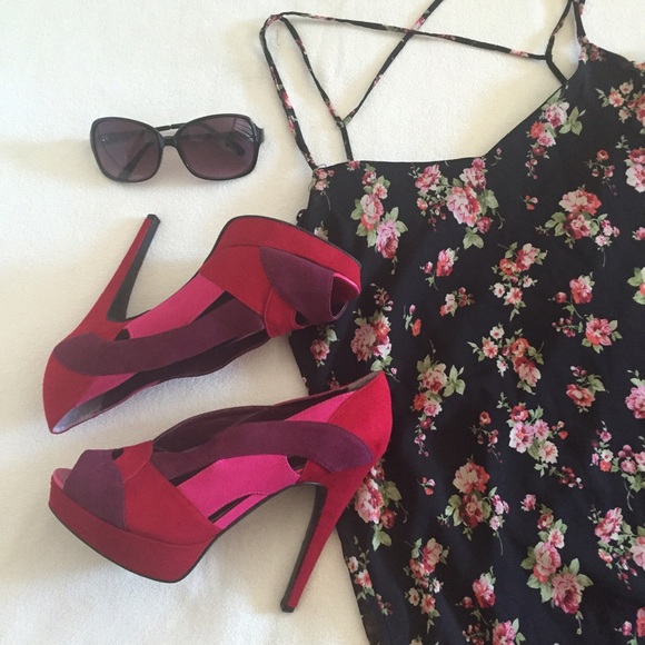 Shoes - Bakers Peep-Toe Heels