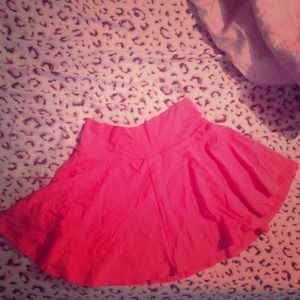 High waisted skirt