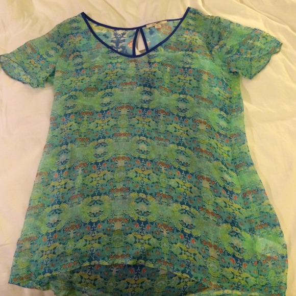 Ella Moss chiffon top