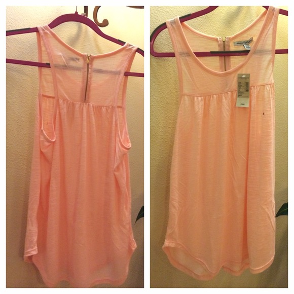 Melon/ pink "tank" top 🍈