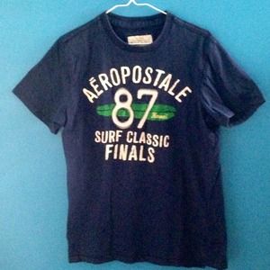Men's Aeropostale Dark Blue T-Shirt