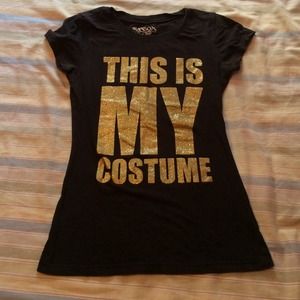 Black tee for girls