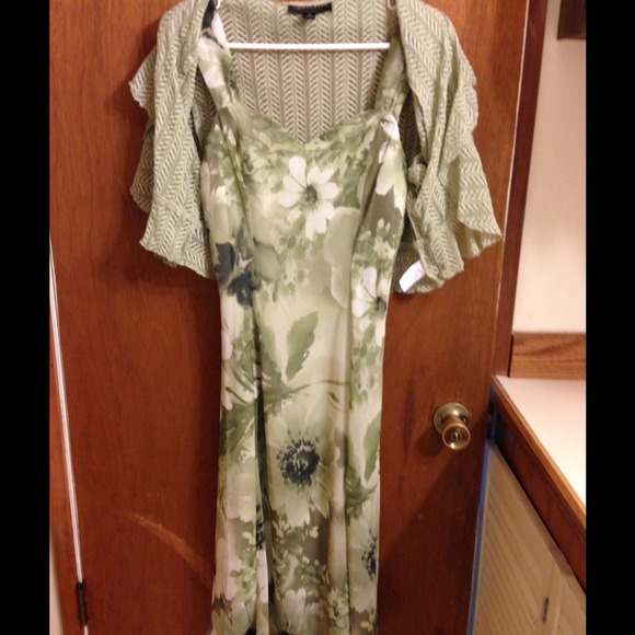 Beautiful Sundress with Matching Shrug