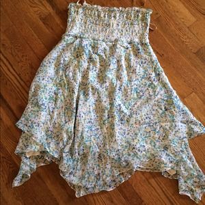 BCBG MAX AZRIA size L strapless dress!