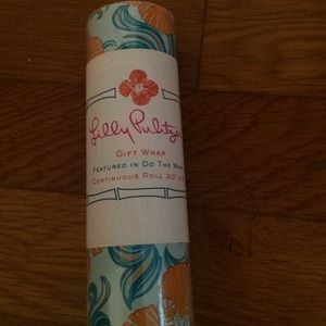 Lilly Pulitzer gift wrapping paper
