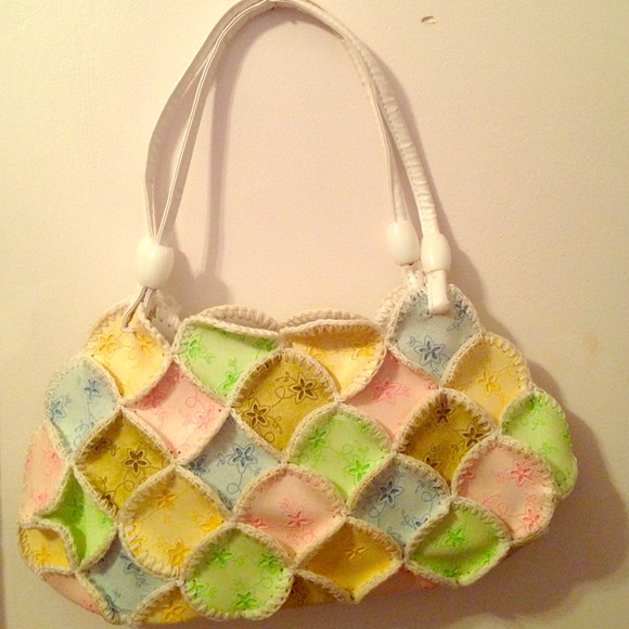 Tile Sewn Purse - Picture 1 of 3