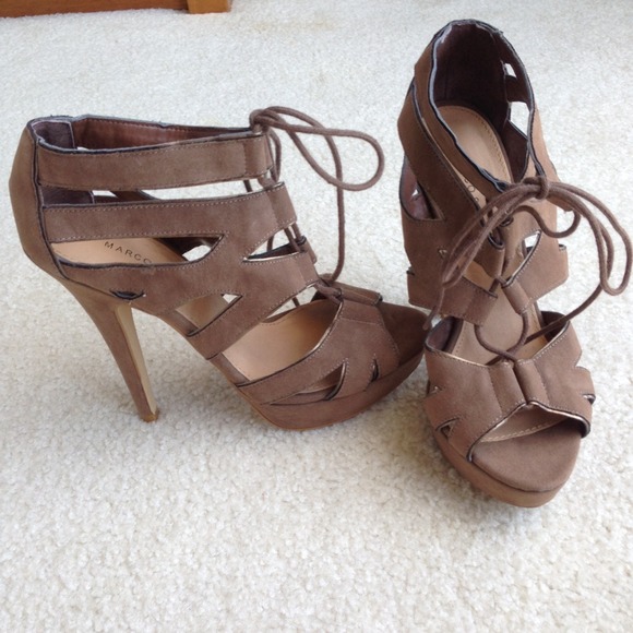 Marco Santi Shoes - Brand new brown lace up heels