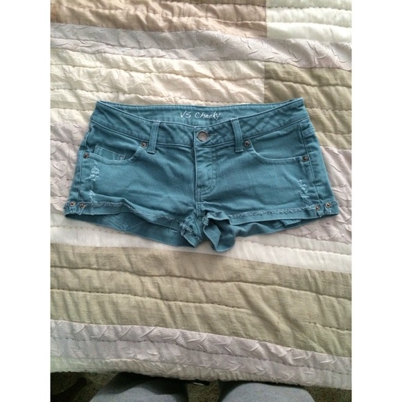 ❌Bundled❌Super Cute Teal Short Shorts!