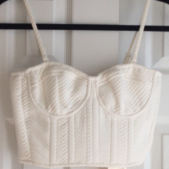 White Crop Top from Shop Hope's.