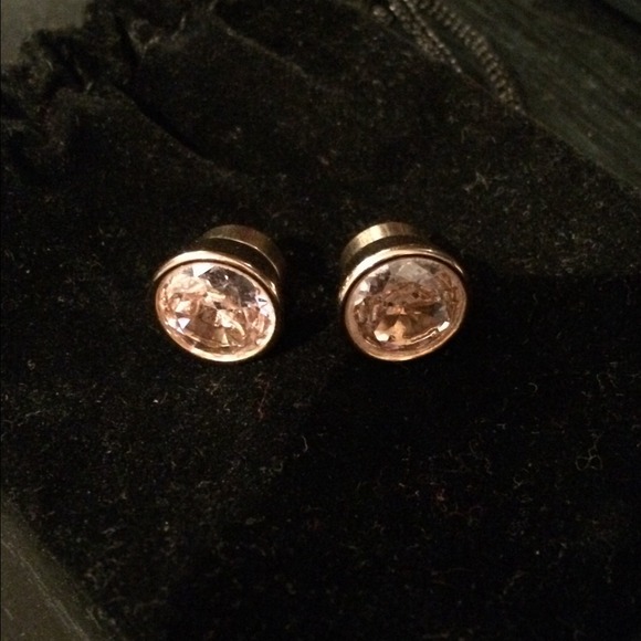 Michael Kors Champaign Stud Earrings
