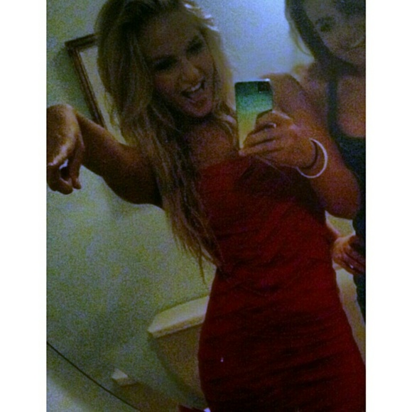 Sexy Red Party Dress