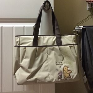 classic winnie the pooh diaper bag