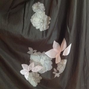 Strapless boho style dress (gap)